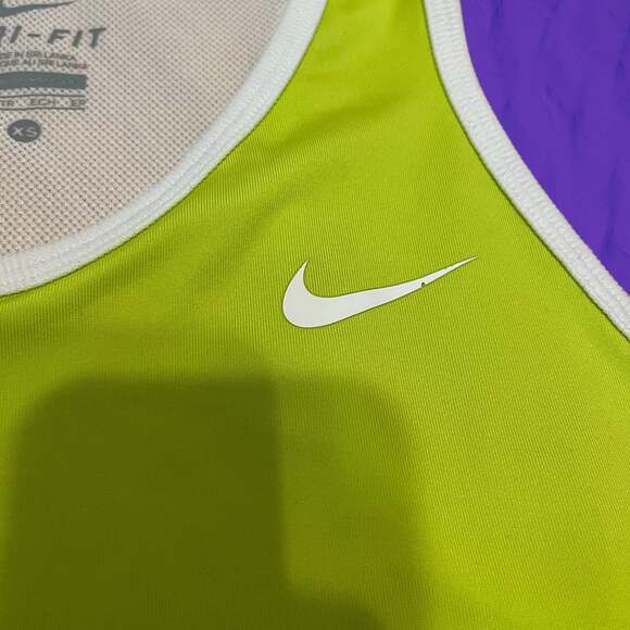 Vintage Nike Tank Top Running Loose Fit Mesh Women’s XS Dri Fit Yoga Jogging - Picture 5 of 8
